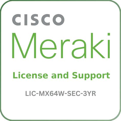 meraki mx license|meraki mx64w license.